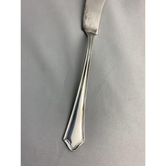 Vintage Oneida Community Par Plate Vernon-Ashley 7 1/4" Butter Knife Turned Hand - Picture 4 of 8